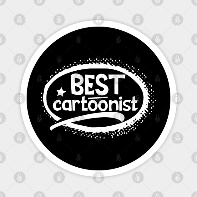 Cartoons Cartoonist Hobby Comic Cartoon Magnet by dr3shirts